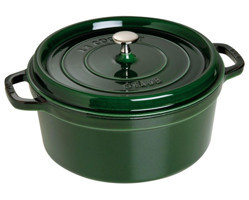 Staub La Cocotte Döküm 28 cm Derin Tencere Yeşil