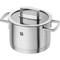 Zwilling Cam Kapaklı Paslanmaz Çelik 16 cm Basık Tencere