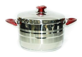 Modatools 10272 Çelik 24 cm Derin Tencere