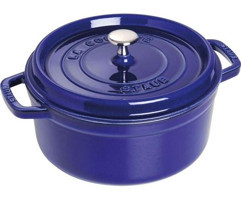 Staub La Cocotte Döküm 28 cm Derin Tencere Mavi