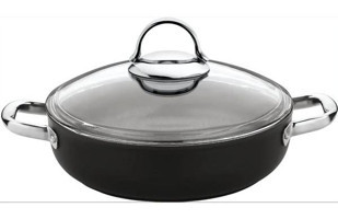 Saften SF8628TT Cam Kapaklı Döküm 28 cm Basık Tencere