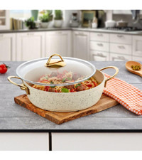 Evren Ezme Seri Granit 32 cm Karnıyarık Tencere