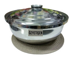 Home Helvane Alüminyum 60 cm Derin Tencere