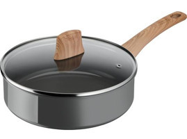 Tefal Cam Kapaklı Titanyum 24 cm Derin Sos Tencere