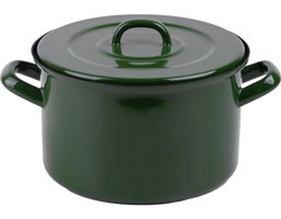Emaylab Rainpot Emaye 20 cm Derin Tencere Yeşil