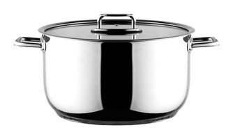 Aryıldız Colombus AR248287 Cam Kapaklı Paslanmaz Çelik 30 cm Derin Tencere