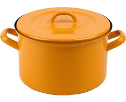 Emaylab Rainpot Emaye 20 cm Derin Tencere Sarı