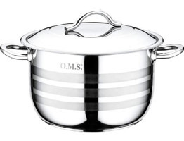 Oms Collection 2005 Paslanmaz Çelik 22 cm Derin Tencere