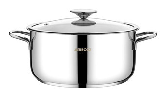 Amboss Cool Paslanmaz Çelik 16 cm Derin Tencere