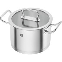 Zwilling Pro Cam Kapaklı Paslanmaz Çelik 20 cm Derin Tencere