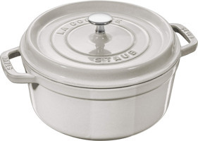 Staub La Cocotte Döküm 20 cm Derin Tencere Beyaz