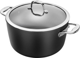 Zwilling Forte Cam Kapaklı Alüminyum 28 cm Derin Tencere
