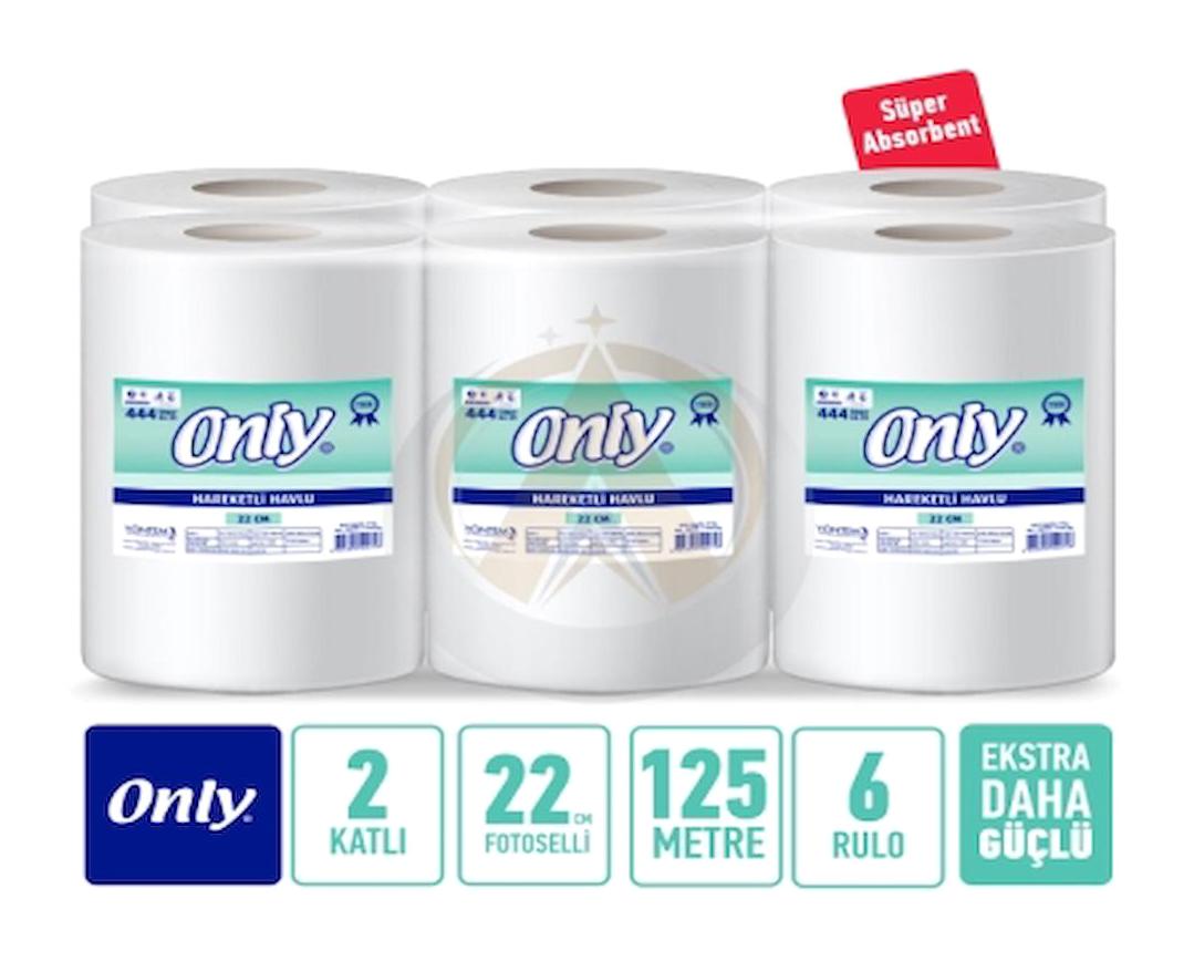 Only Fotoselli 2 Katlı 6'lı Rulo Kağıt Havlu