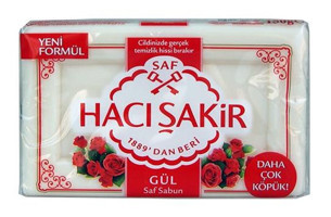 Hacı Şakir Gül Katı Sabun 5x150 gr