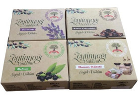 Karakılıç Zeytincilik El Yapımı Kahve Katı Sabun 4x120 gr