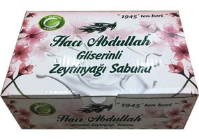 Hacı Abdullah Gliserinli-Zeytinyağlı Katı Sabun 20x180 gr