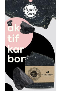 Pearla Care Aktif Karbon Aktif Karbon Katı Sabun 135 gr