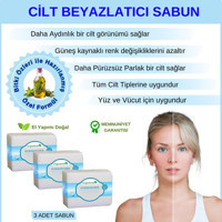 Organicsun Beyazlatıcı Etkili E Vitaminli Katı Sabun 3x140 gr