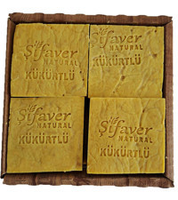 Şifaver Doğal El Yapımı Kükürtlü Katı Sabun 8x1 kg