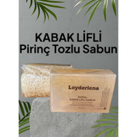 Loyderlena Kabak Lifli-Pirinç Katı Sabun 130 gr