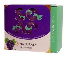 Naturaly Üzüm Çekirdeği Katı Sabun 150 gr
