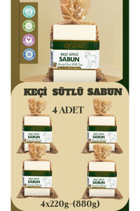 Akiksir Keçi Sütlü Katı Sabun 4x220 gr