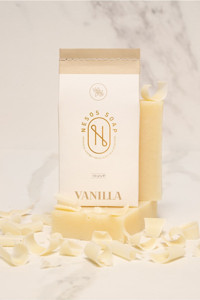 Nesos Soap Doğal El Yapımı Vanilyalı Katı Sabun 100 gr
