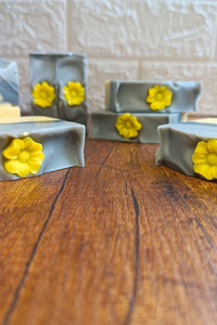 Mellow Handmade Doğal El Yapımı Kakao-Kantaron Katı Sabun 115 gr