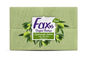 Fax Zeytinyağlı Katı Sabun 4x125 gr