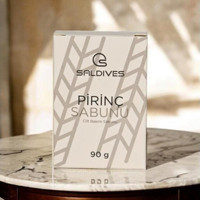Saldives Pirinç Katı Sabun 90 gr