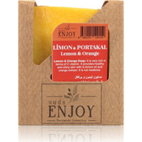 Sudsenjoyoil Doğal El Yapımı Limon-Portakal Katı Sabun 100 gr