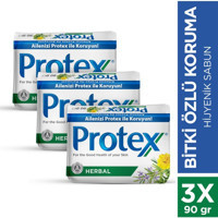 Protex Bitki Özlü Katı Sabun 3x90 gr