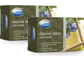 Mecitefendi Organik Adrıç Katran Katı Sabun 2x125 gr