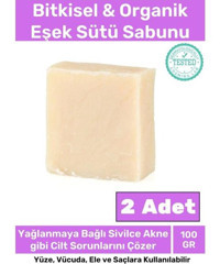 Carlburn Bitkisel Vegan Eşek Sütü Katı Sabun 2x100 gr