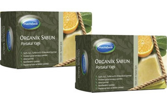 Mecitefendi Organik Portakal Katı Sabun 2x125 gr
