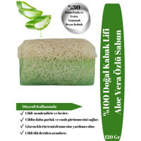 Dermo Golden Doğal Kabak Lifli Aloe Vera-Kabak Lifli Katı Sabun 120 gr
