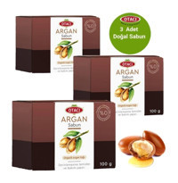 Otacı Organik Organik Argan Katı Sabun 3x100 gr
