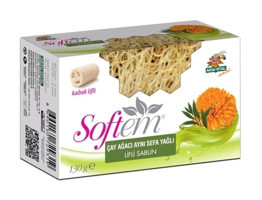Softem Aynı Sefa-Çay Ağacı-Kabak Lifli Katı Sabun 130 gr