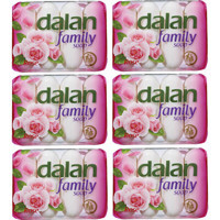 Dalan Gül Katı Sabun 6x280 gr