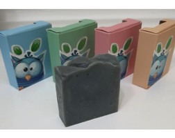 Confused Owl El Yapımı Organik Kömür Katı Sabun 2x100 gr