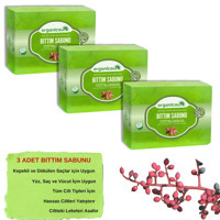 Organicsun Saç Ve Cilt Bıttım Katı Sabun 3x140 gr