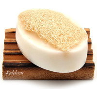 Kaldeon Doğal El Yapımı Kabak Lifli-Zeytinyağlı Katı Sabun 120 gr