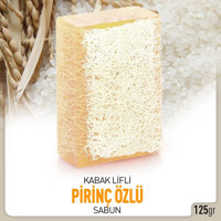 İsmail Aras Kabak Lifli-Pirinç Katı Sabun 125 gr