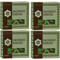 Biotama Doğal Salyangoz Özlü Katı Sabun 4x150 gr
