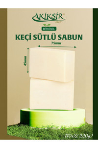 Akiksir Keçi Sütlü Katı Sabun 2x110 gr