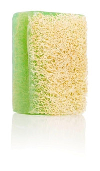 Doğal Aloe Vera-Kabak Lifli Katı Sabun 100 gr