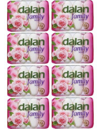 Dalan Gül Katı Sabun 8x280 gr