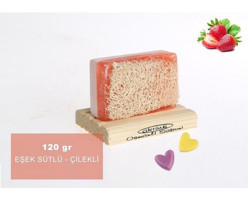Aktürk Osmanli Katı Sabuni-Çilekli-Kabak Lifli Katı Sabun 120 gr