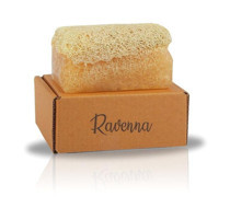 Ravenna Doğal Kabak Lifli Kabak Lifli-Pirinç Katı Sabun 130 gr