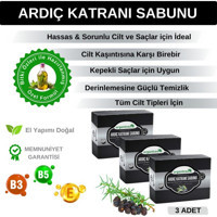 Organicsun Doğal Ardıç Katranı Katı Sabun 3x140 gr